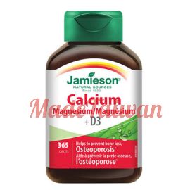 Jamieson Calcium Magnesium with Vitamin D3 Tablets 365count