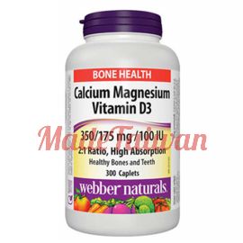 webber naturals Cal-Mag 2:1 with D 300 Tablets