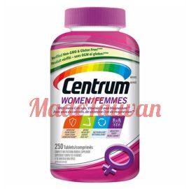 Centrum Complete Multivitamin and Mineral Supplement for Women 250 Tablets