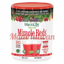 MacroLife Naturals Miracle Reds 90 Powder servings