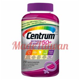 Centrum Complete Multivitamin and Mineral Supplement for Women 50+ 250 tablets