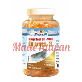 Maplelife Harp Seal Oil Omega-3 Golden 1000mg 320softgels