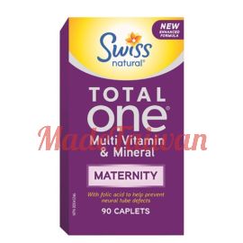 Swiss Natural Total One Maternity Multi Vitamin & Mineral  90caplets.